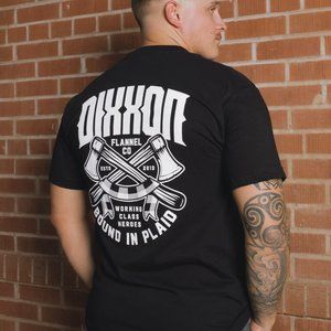 DIXXON Shirts Nwt Dixxon Flannel Co Usa Made Bound In Plaid Black